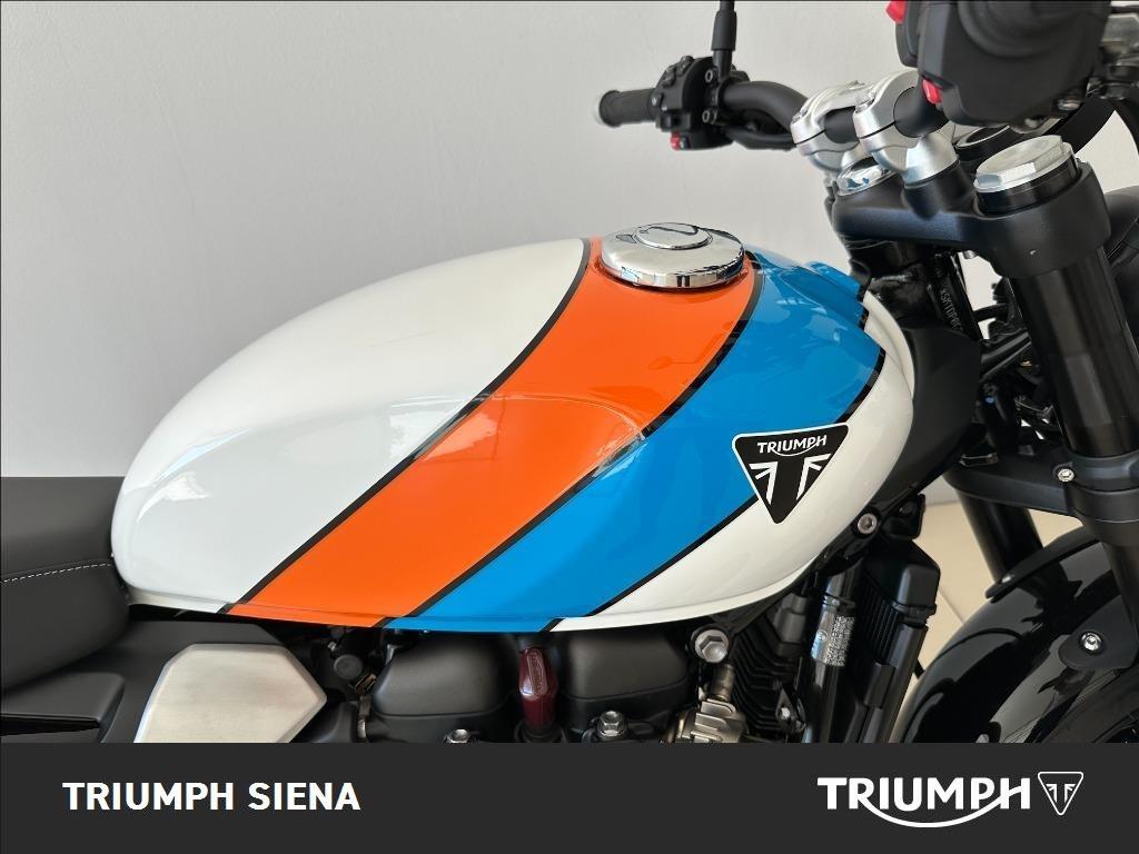 TRIUMPH Speed Twin 900 Pure White/Blue/Orange Abs