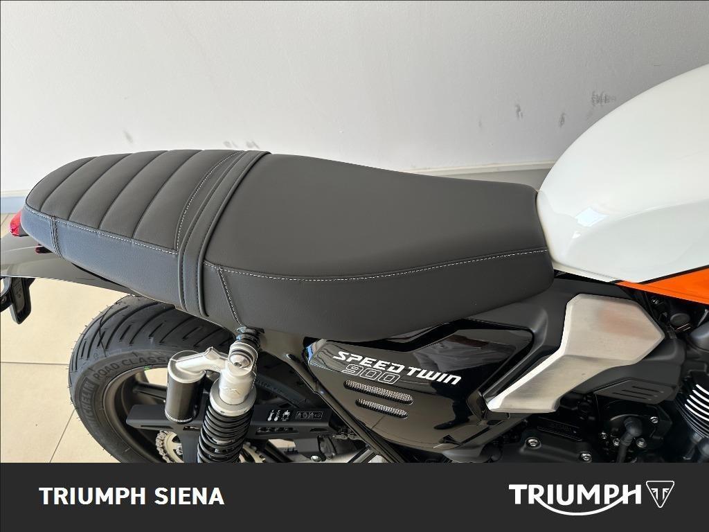 TRIUMPH Speed Twin 900 Pure White/Blue/Orange Abs