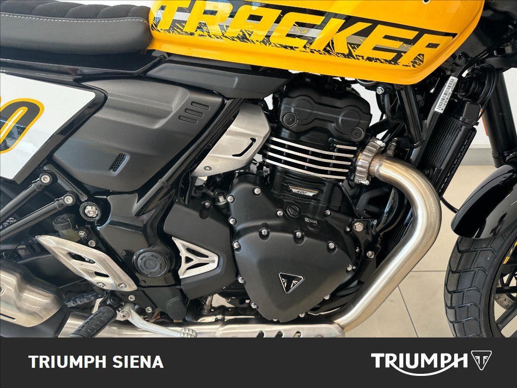 TRIUMPH Thruxton 400 Metallic Racing Yellow / Aluminium Silver Abs