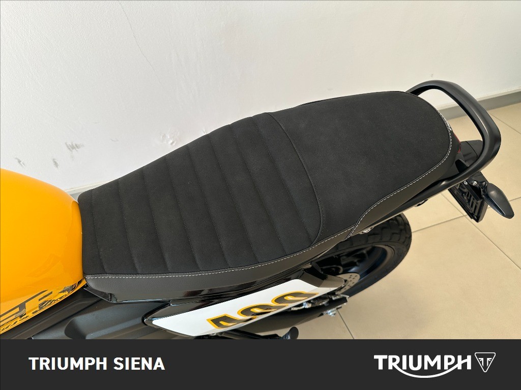 TRIUMPH Thruxton 400 Metallic Racing Yellow / Aluminium Silver Abs