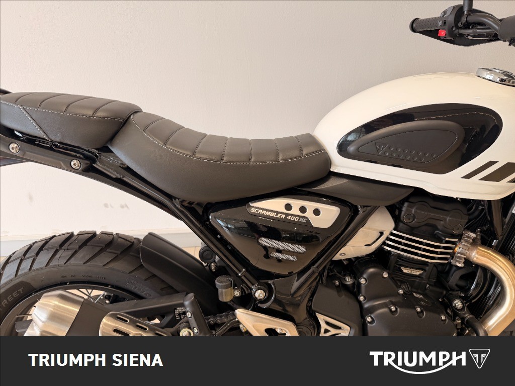 TRIUMPH Scrambler 400 XC Vanilla White Abs