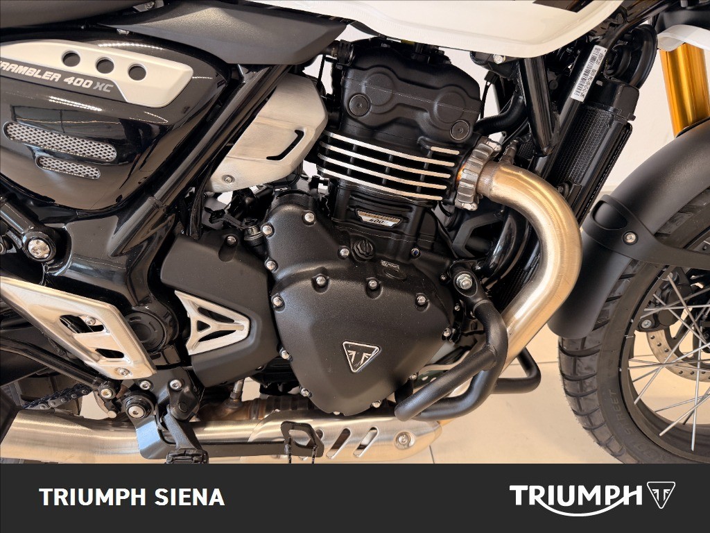 TRIUMPH Scrambler 400 XC Vanilla White Abs