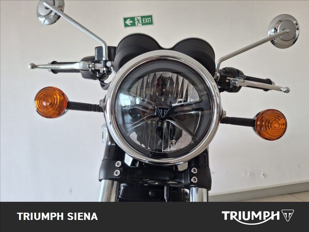 TRIUMPH Bonneville 900 T100 Snowdonia White / Sapphire Black