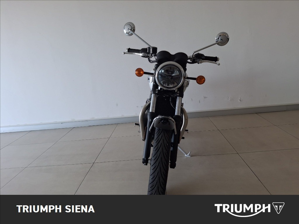 TRIUMPH Bonneville 900 T100 Snowdonia White / Sapphire Black